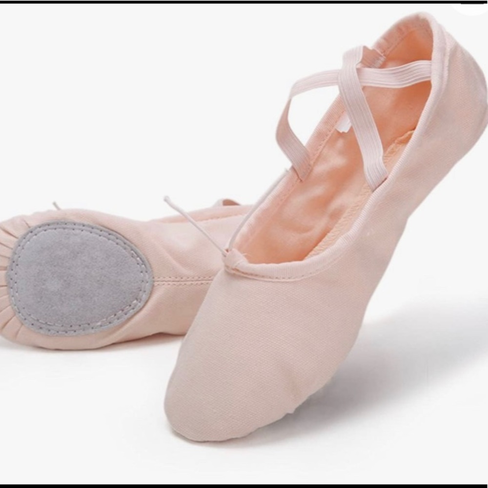 Pro High-Count Cotton Canvas Ballet Dance Slippers size 6